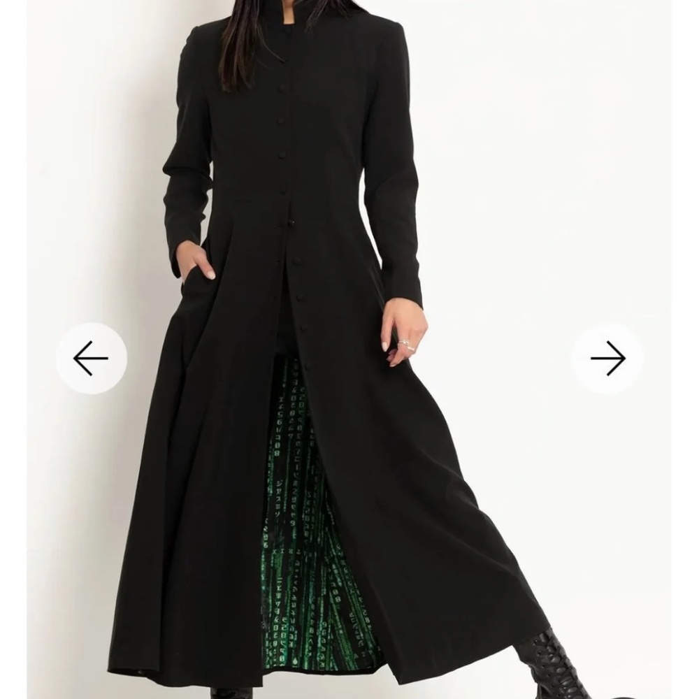 NEO TRENCH COAT - LIMITED BLACKMILK BM BLACK SIZE AUSTRALIA SIZING 10 NWT